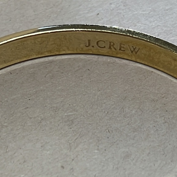 Red and gold J crew bangle bracelet - Picture 2 of 6